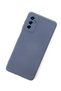 Spt-Gld Galaxy M52 5g Case Nano Velvet Silicone (141719) - Gray - 3