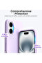 Liquid Silicone Case for iPhone 16 Plus 6.7" Silky Soft Touch Full-Body Protective | WIDGETS MATRIX - 3