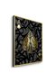 Luxury Ace of Spades Islamic Wall Art | Framed Canvas Print | Arabic Calligraphy Decor for Living Room, Bedroom, Office & Gift - 3