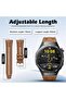 Silicone Watch Band for Huawei GT6 / GT6 Pro 46mm, Comfortable, Skin-Friendly Quick Release Wristband (Brown) - 3