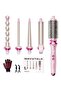 Heatwave Pro 5-in-1 Curling Iron & Brush Set