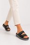 Serra 701 Soft Flexible Sole Stoned Women's Casual Slippers Street Home Slippers - 3