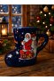 Vintage German Van Well Boot-Shaped Christmas Ceramic Cup & 9.5 cm