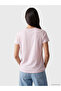 Lcw Everyday Lilac Crew Neck Printed Women's T-Shirt - 3