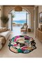 Sdt Traditional Patterned Keep Off Written Modern Woven Base Decorative Carpet Sdtamor2077 - 2