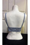 Women's Non-Padded Drawstring Soft Bralet Bra-Grey - 3