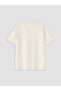 Brown Crew Neck Printed Boys' 2-Piece T-Shirt - 7