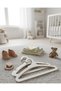 Baby Clothes Hangers - Set of 20 Natural Wooden Baby Wardrobe Organizers (20 cm) - 3