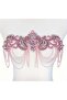 Handcrafted, Stone Embellished Evening Dress/Costume Applique