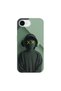 iPhone 17E Compatible No Face 1 Design Transparent Case