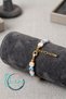 Colorful Stone Evil Eye Beaded Women's Bracelet, Anti-Tarnish Steel Chain Summer Stylish Bracelet - 2