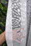 Cloud Patterned Tulle Curtain – Wrinkle-Free Kitchen Tulle, Children's Room Tulle with Normal Pleats (1/2.5 Pleats)