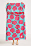 Seashell Themed Summer Beach Towel-Tropical Marine Turquoise Pink Quick Dry Microfiber Towel - 4