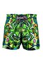 Mt3043 Muay Thai - Kick Boxing Shorts Digital Printed Green Shorts