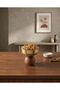 Gold Detailed Wooden Stand for Dates & Turkish Delight Presentation