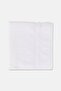 منشفة حمام قطنية، بيضاء