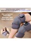 Heated Knee Massager, 3-in-1 Shoulder Heating Pad & Elbow Brace with Vibration, Cordless Rechargeable Heating Wrap - 3
