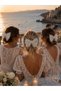 2 Pieces of Lace Bow Hair Clips – Bun Clips, White Bridal Hair Clips, Wedding & Special Occasion Hair Accessory - 2