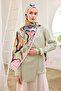 Urban Hours Watercolor Pink Mayda Shawl - 2