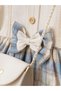Ruffled Plaid Girls' Dress - 3