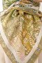 Monare Scarf Modern Green 90X90 - 4