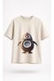 Coconut Penguin Printed Unisex T-Shirt - 2