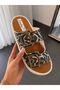 Orthopedic Sole Double-Strapped Buckle Wrapped Women's Comfortable Slippers