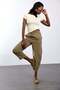 Khaki Tensel Trousers 0863 - 4