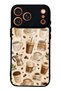 iPhone 17 Pro Max Coffee Club Design Glossy Phone Case