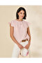 Women Pink Casual Blouse
