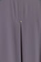 Half Double-Breasted Coat - Anthracite - 5