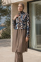 Women's Mink Full Covered Hijab Swimsuit Short 2-Piece Set -066 - 4