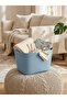 Premium Faux Leather Multi-Purpose Organizer Storage Basket |   Toy, Clothing and Home Organizer - 5