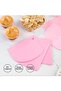 3 Pcs Cake Scraper Set – Dough Cutter and Icing Buttercream Smoother for Cake Decorating - 4