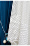 Diamond Series Embossed Embroidered 1/3 Dense Pleated Tulle Curtain Does Not Need Ironing and Does Not Wrinkle - 4