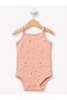 Baby Girl Colorful 100% Cotton Strap Bodysuit Set of 3 - 2