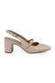 Women's Classic Heeled Shoes Thick Heel Banded Stylish Slingback Jurdan Sole L085.K6550 - 2