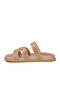 Gold Stone Embellished Lightweight Women's Slippers 4045 Z - 2