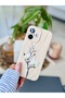 iPhone 17 Compatible Printing Paper Magnolia Design Protective Flexible Silicone Case - 4