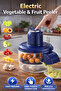 Electric Vegetable Peeling Machine Automatic Small Fruit Peeling Tool Garlic Peeler Efficient Kitchen Tool for Garlic Tomato Cherry Grape - 7