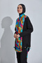 Sport Lycra Full Covered Hijab Swimsuit 6487 Black14 - 2