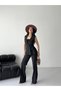 Double-Breasted Sleeveless Jacket and Palazzo Pants Two-Piece Set Women - 4