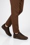Brown Nubuck Genuine Leather Gel Sole Anatomical Men's Casual Shoes 419 m - 2