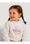 Girls “Do What You Love” Print Sweatshirt & Ruffle Hem Flared Treggings Set - 3
