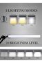 LED Desk Lamp, Adjustable Swing Arm Lamp with Clamp, Eye-Caring Reading Light, 10 Brightness Levels, 3 Lighting Modes, Memory Function Lamps for Home Office - 2