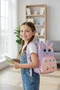 Miyu Cat Figured Girls' Kindergarten and Nursery Backpack - Ergonomic Lightweight Bag Lilac/Pink - 7