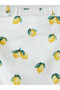 Two Mt Shop Quality Lemon Patterned Women's Strapless Bathrobe - 5