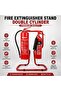 Fire Extinguisher Stand Double Cylinder Premium Best Quality Heavy Duty - 2