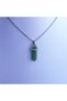 Natural Stone Detailed Silver Color Elegant Women's Necklace Lrn086 - 2