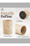 Marble Utensil Holder 6.5 Inch Travertine Utensils Set & Spatula Organizer for Kitchen Counter Décor - 3